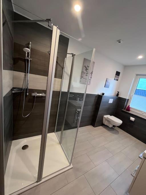 Modern Und Rustikal Mit Kamin Ferienwohnung Kohlert バート・ベルレブルク エクステリア 写真
