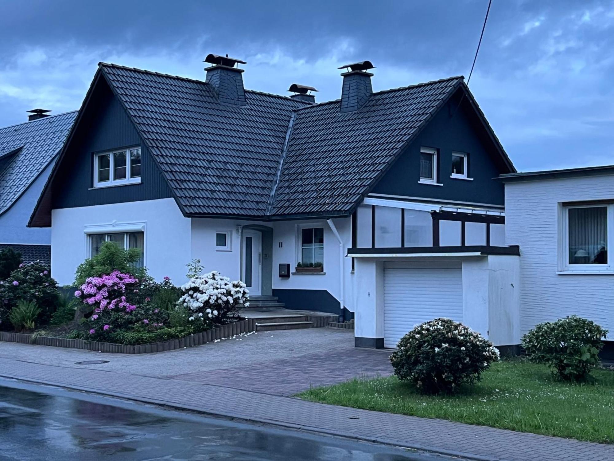 Modern Und Rustikal Mit Kamin Ferienwohnung Kohlert バート・ベルレブルク エクステリア 写真